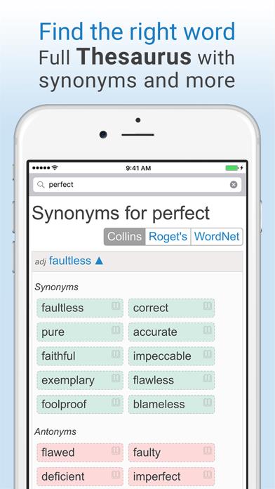 Dictionary and Thesaurus Pro
