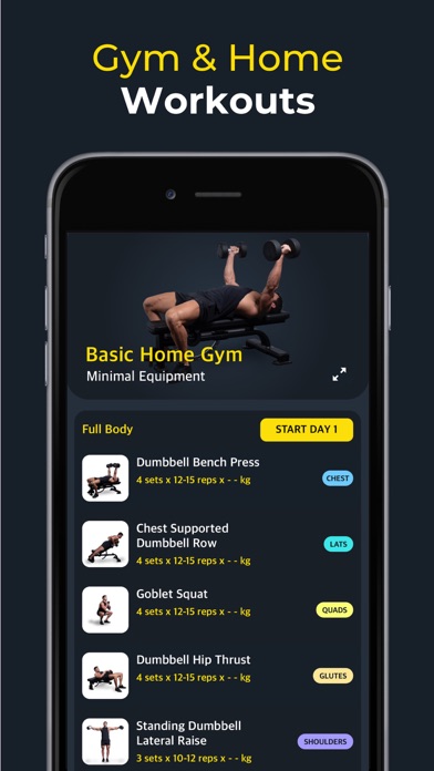Gym Workout Planner & Tracker