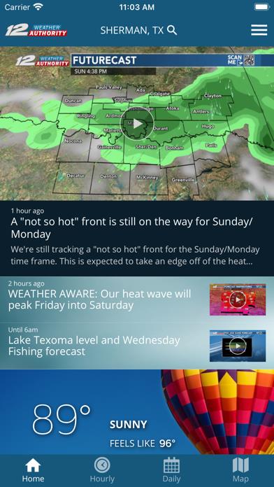 KXII Weather Authority App
