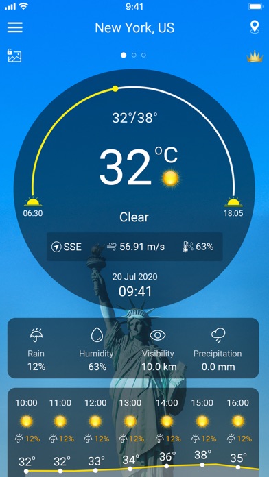 Weather forecast & NOAA Radar