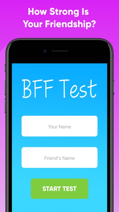 BFF Friendship Test - Quiz