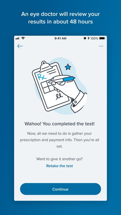 Virtual Vision Test