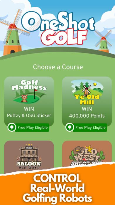 OneShot Golf: Robot Golf & Win