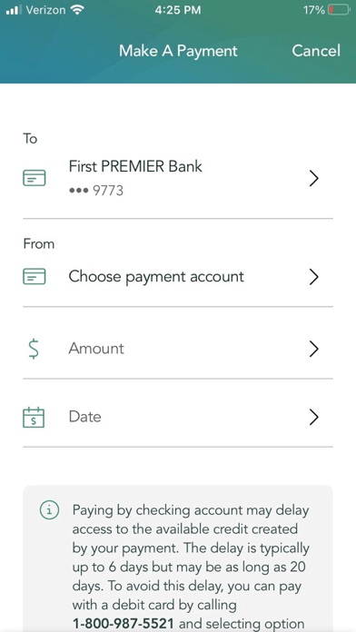 PREMIER Credit Card