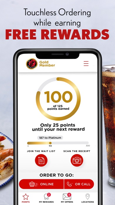 Red Lobster Dining Rewards App