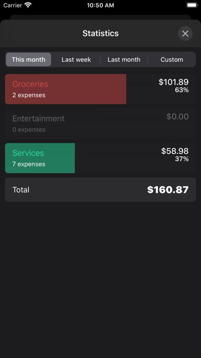 Money: track income & expenses
