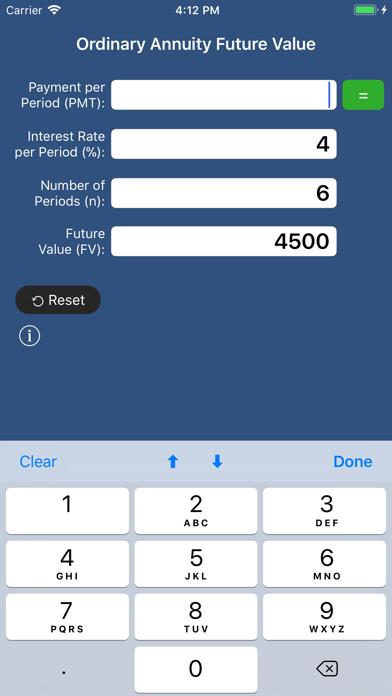 SuperFVCalc: FV, PV, Annuities