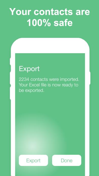 Export Contacts to Excel