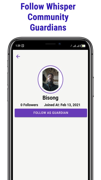 Whisper Mobile App