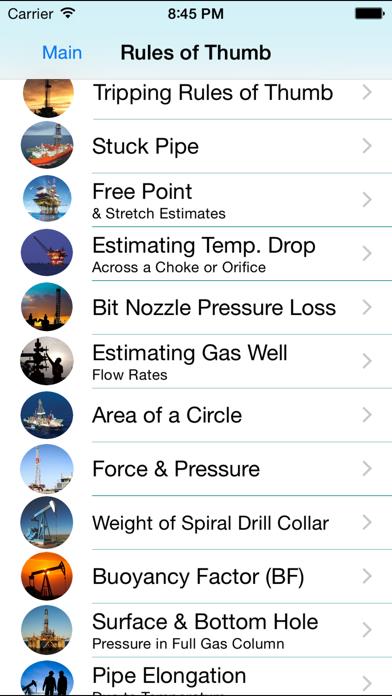 OilField Formulas for iHandy Calc.