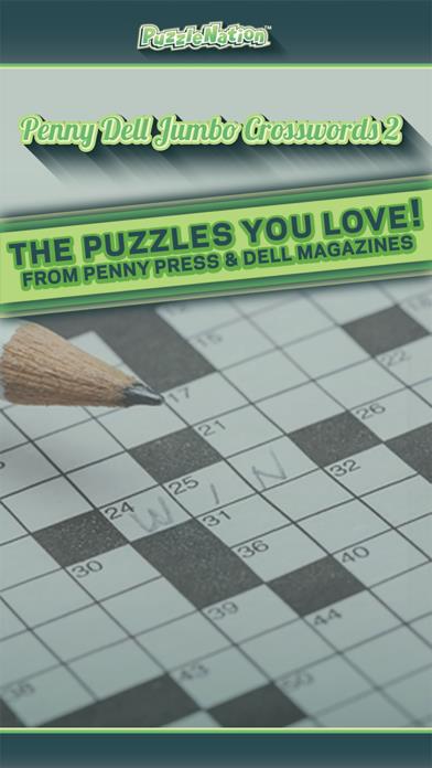 Penny Dell Jumbo Crosswords 2 – Crossword Puzzles for Everyone!