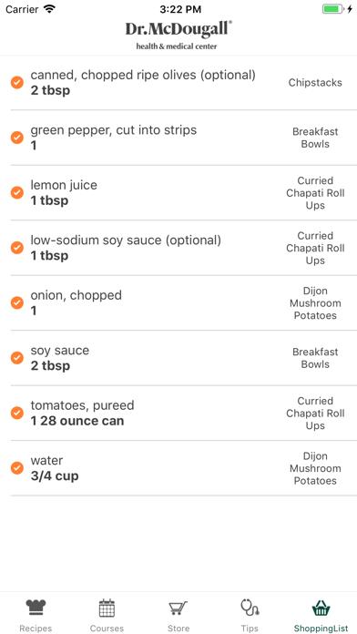 Dr. McDougall Mobile Cookbook