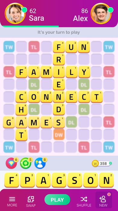 Word Wars:Puzzle with Friends