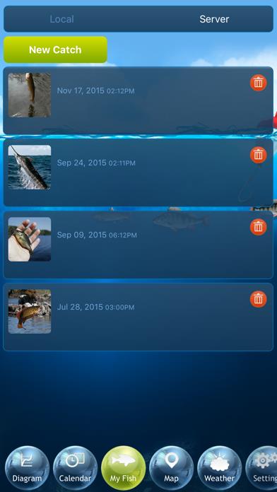 Fishing Deluxe - Best Fishing Times Calendar