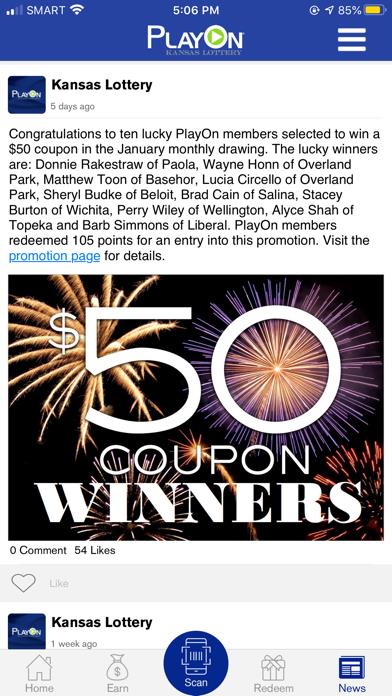 Kansas Lottery PlayOn®