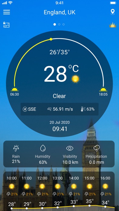 Weather forecast & NOAA Radar