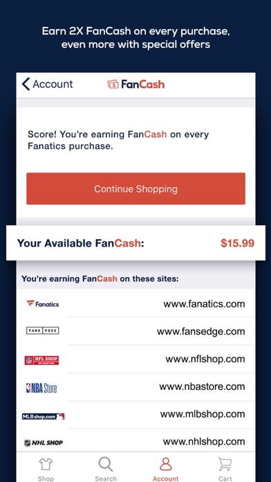 Fanatics: Gear for Sports Fans