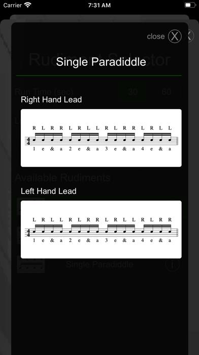 Drummer ITP - Rudiment Trainer