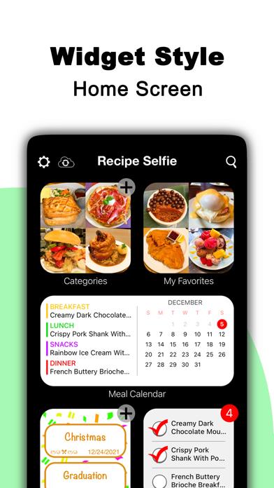 Recipe Selfie Cooking App