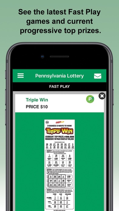 PA Lottery Official App