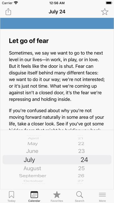 More Language of Letting Go