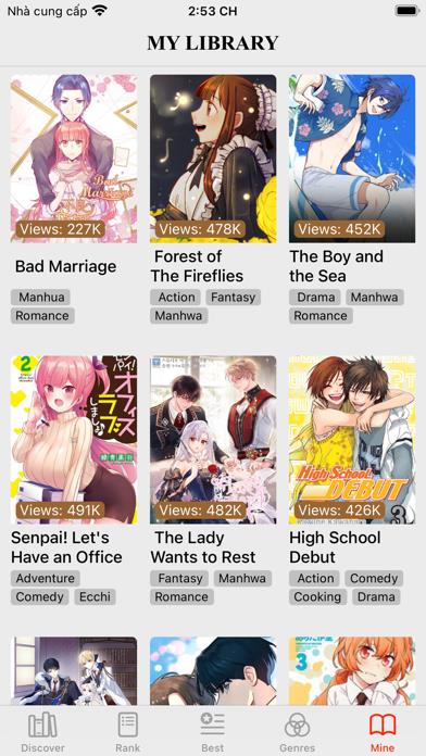 Manga Reader: Comic & Webtoons