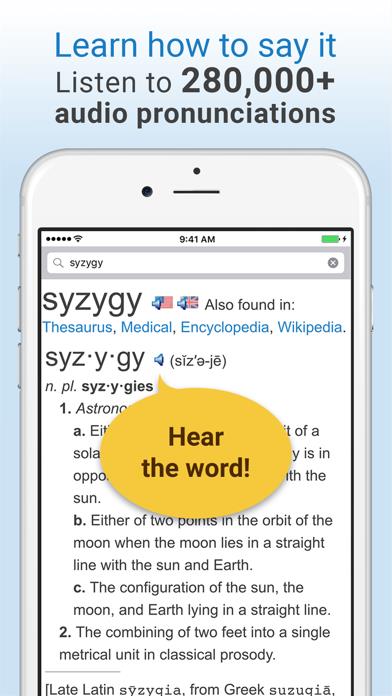 Dictionary and Thesaurus Pro