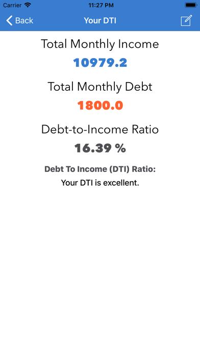 Debt To Income Calculator