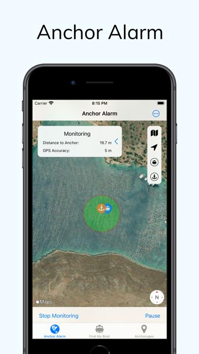Anchor Alarm with Late Set