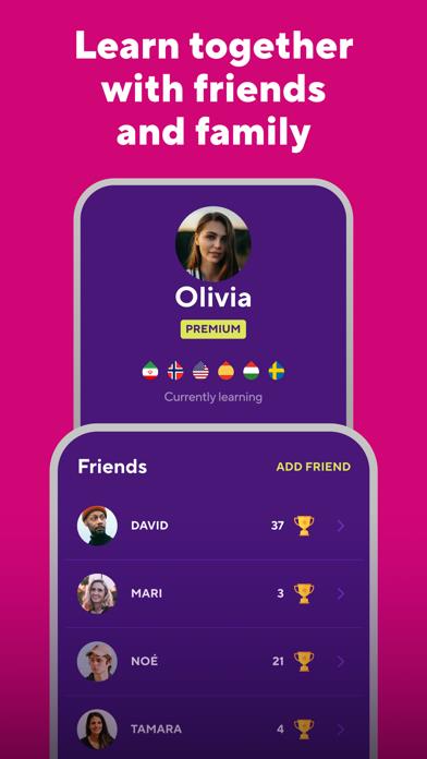 Drops: Language learning games