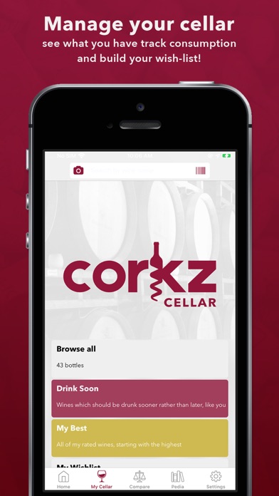 Corkz: Wine Reviews and Cellar