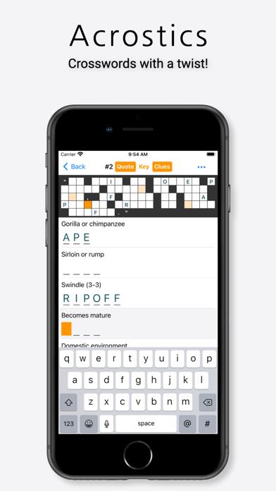 Acrostic Crossword Puzzles