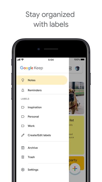 Google Keep - Notes and lists