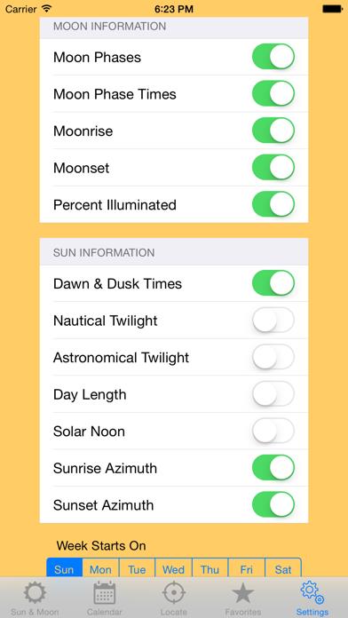 Sun Calendar