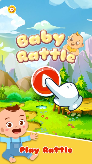 Baby Rattle with Child Lock
