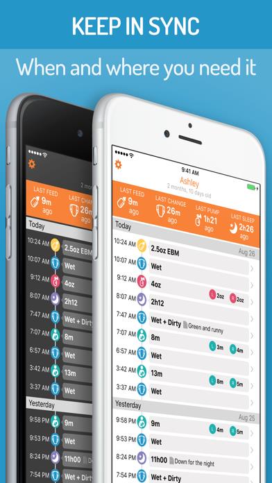 BabyTime Baby Feeding Timer - Breastfeeding & More