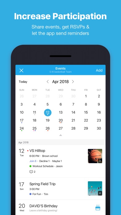 BAND - App for all groups