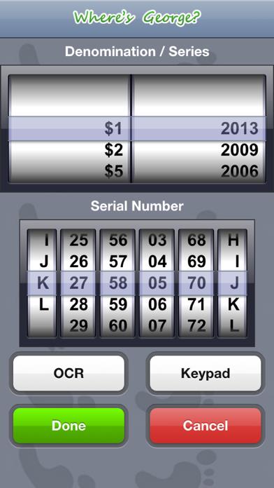 WheresGeorge.com Official App