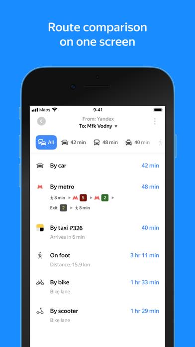 Yandex Maps & Navigator
