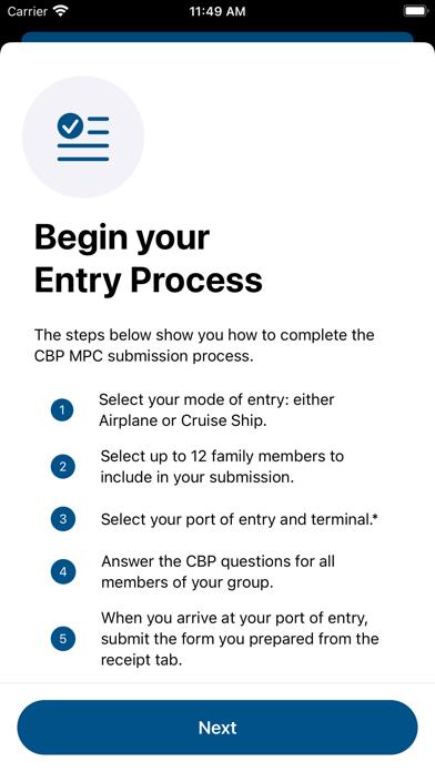 Mobile Passport Control