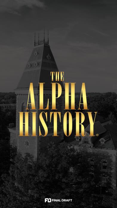 The Alpha History App