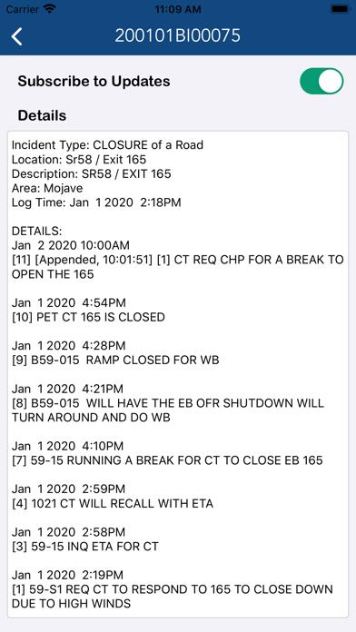 Road Conditions - California