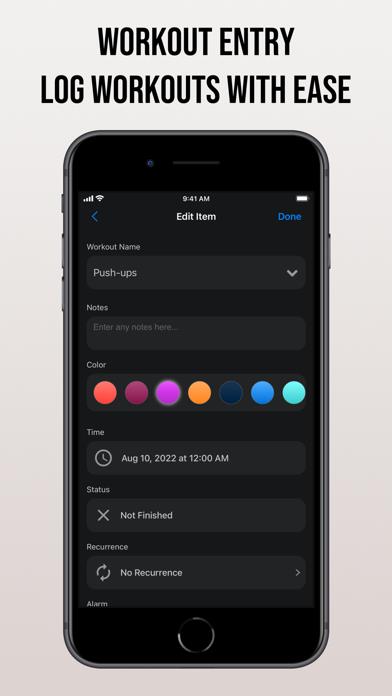 Workout Calendar - Motivation