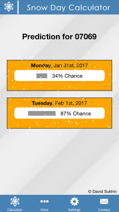 Snow Day Calculator