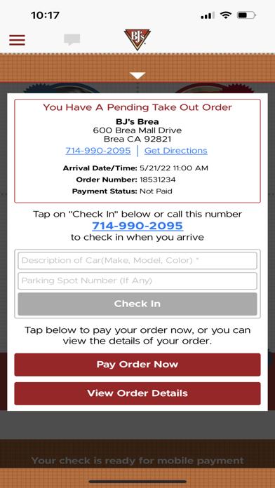 BJ’s Mobile App
