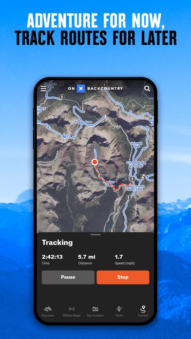 onX Backcountry Snow/Trail GPS
