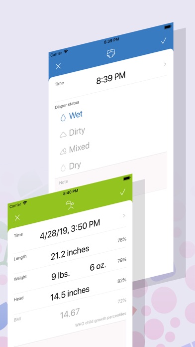 Baby Tracker - Newborn Log