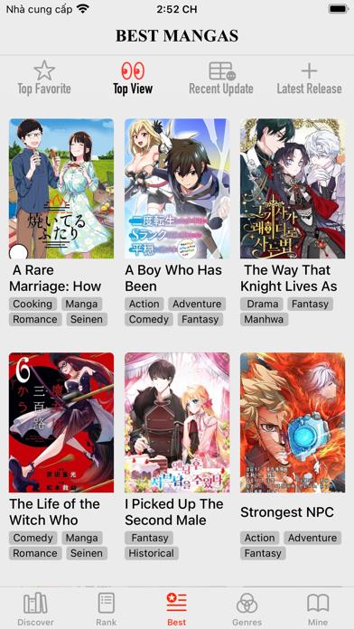 Manga Reader: Comic & Webtoons