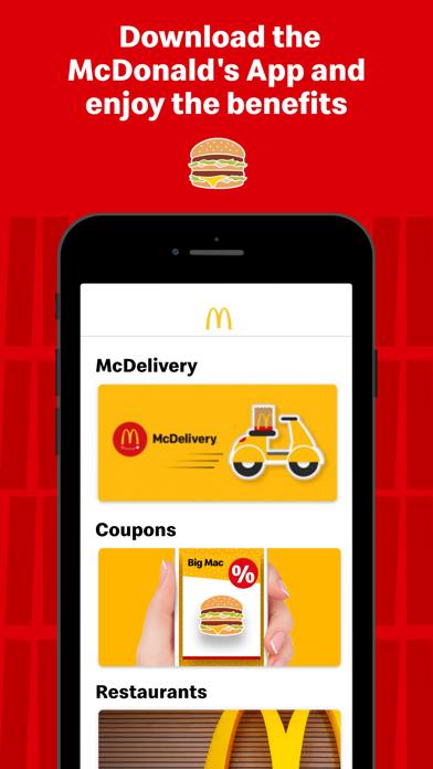 McDonald's Offers and Delivery