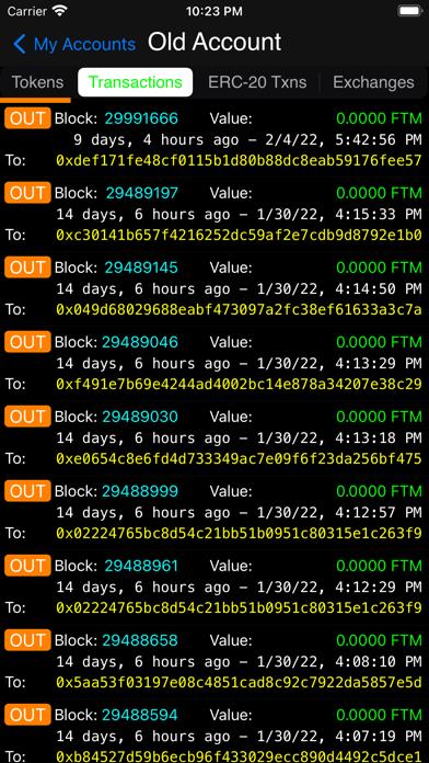 Fantom Address Explorer